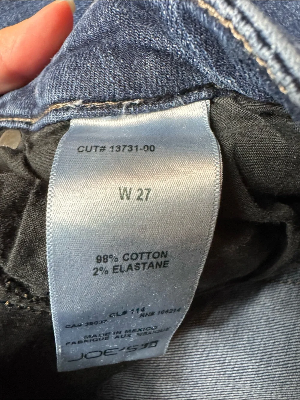 Joe’s Jeans Medium Wash Straight Leg Jeans Size 27 Stretch